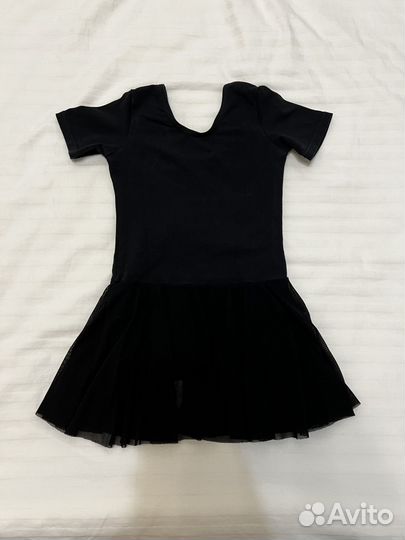 Купальник для танцев черный