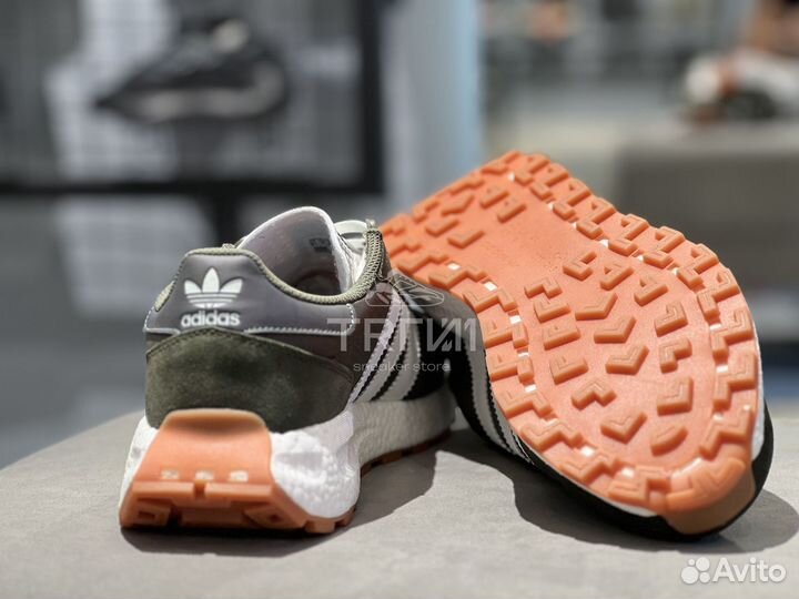 Кроссовки Adidas Retropy E5 Dark Green White Gum