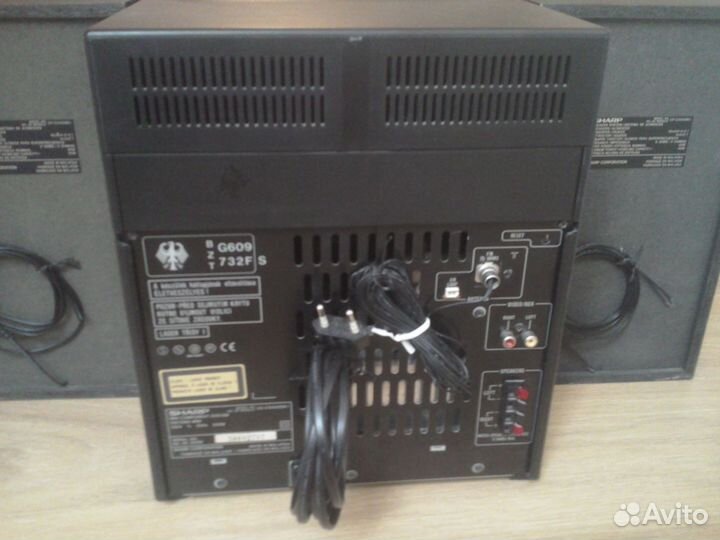 Музыкальный центр sharp CD-550H(BK)
