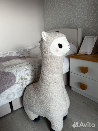 Мягкая игрушка Альпака hm новые 70 см