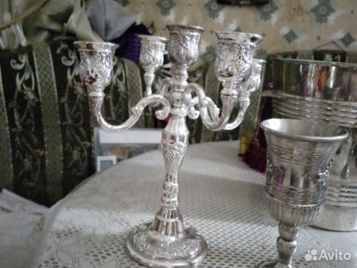 Подсвечник кандилябр