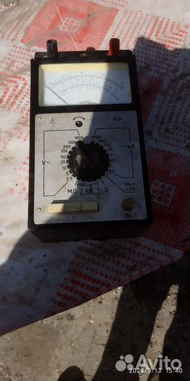 Тестер мультиметр СССР Ц4360