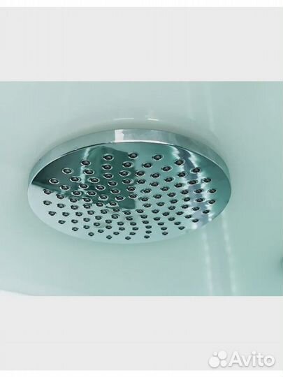 Кабина полукруглая с крышей и LED освещением esbano ES-L100CR. размер: 100 х 100 х 210