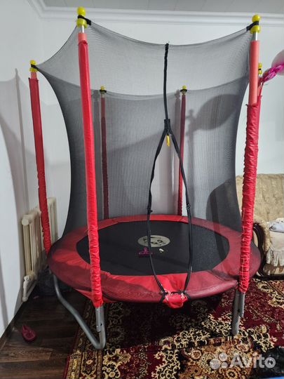 Детский батут с сеткой бу