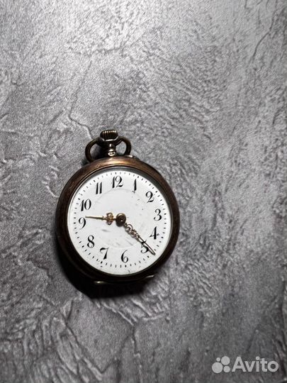 Антикварные Швейцарские часы Jugendstil