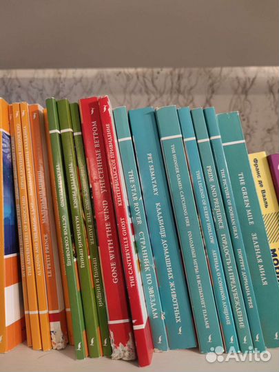 Книги английский, итальянский французский петров