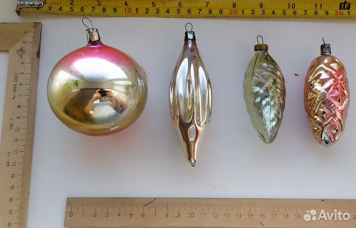 Елочные игрушки СССР