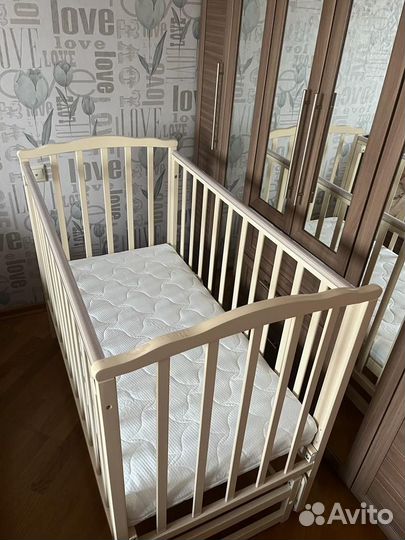 Детская кроватка Можга Кристина С-619