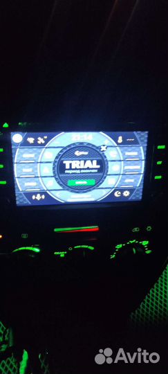 Магнитола 2 din с рамкой крайслер, додж