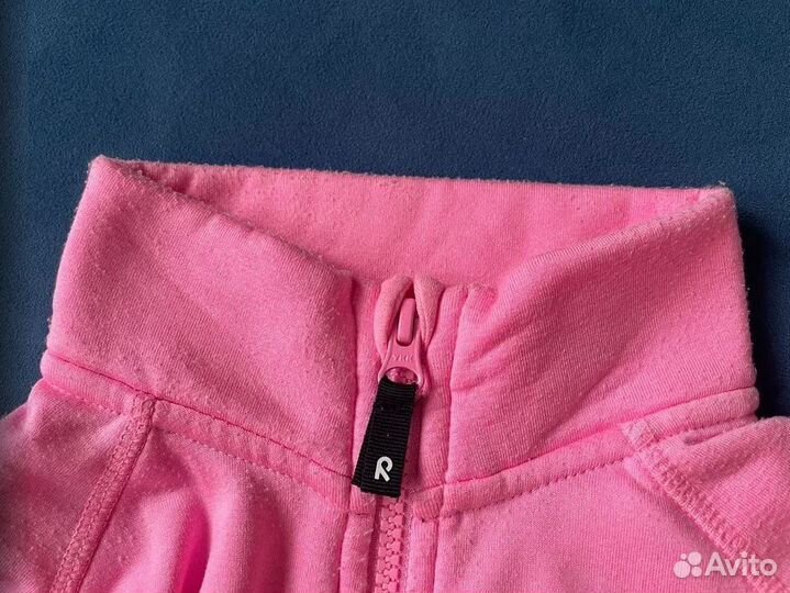 Кофта на молнии для девочки reima 134 140