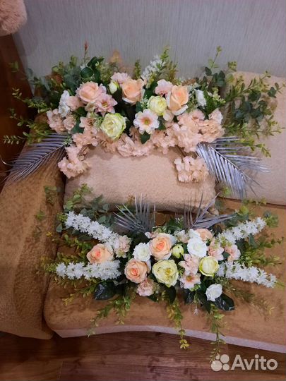 Искусственные цветы для декора свадьбы