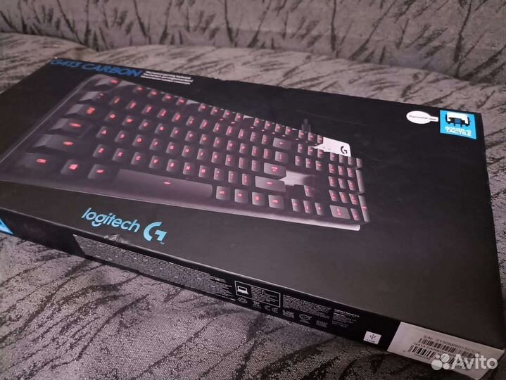 Игровая клавиатура Logitech G413 Carbon. Новая