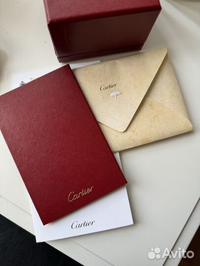 Золотое кольцо cartier