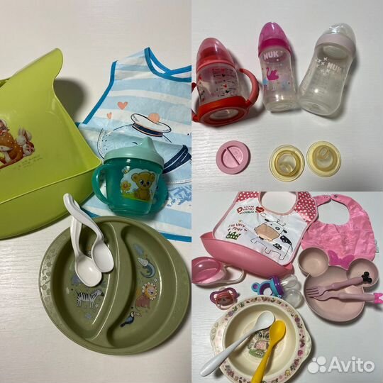Бутылочки для кормления пакетом