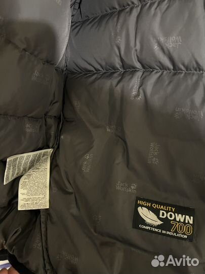 Микропуховик jack wolfskin