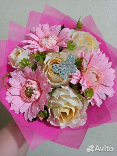 Букеты из конфет, орех, зефира, мыла