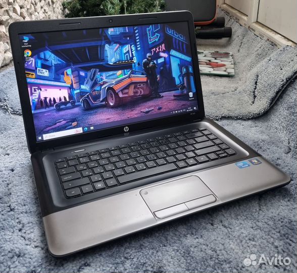 Ноутбук HP для дома и работы /320HDD/новый акб