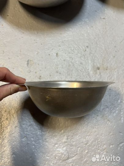 Тарелки из нержавейки гастрономические