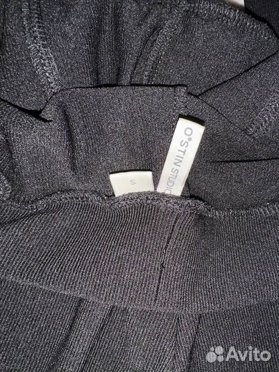 Брюки остин клеш с разрезами