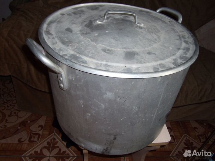 Котёл (кастрюля) алюминиевая, соковарка