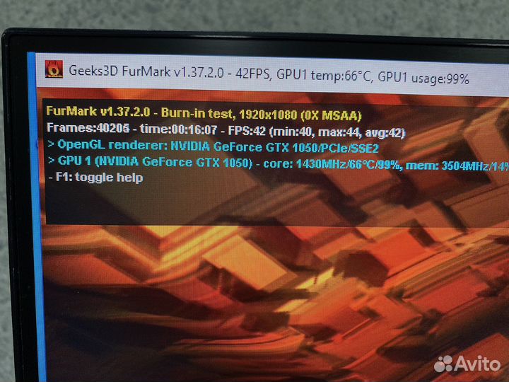 Видеокарта MSI GeForce GTX 1050 2G OC