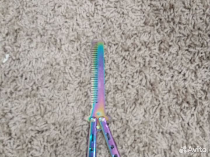 Нож бабочка расчёска