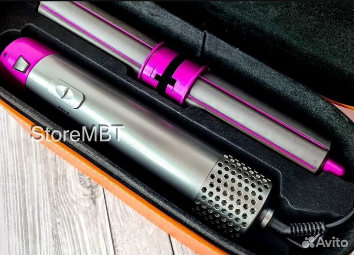 Фен стайлер Дайсон / Новый набор 5в1 с кейсом