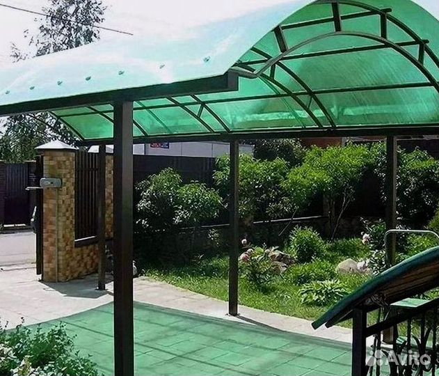 Навесы из поликарбоната от производителя