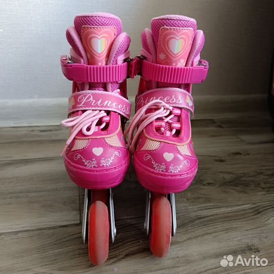 Роликовые коньки детские раздвижные