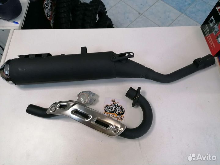 Глушитель в сборе Racer Panther 200-250