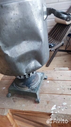 Самовар на дровах старинный