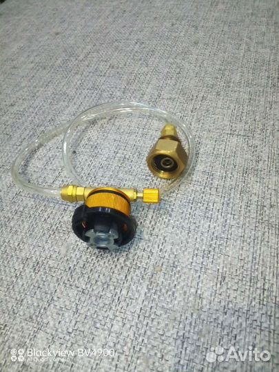 Адаптер переходник для заправки газового баллона