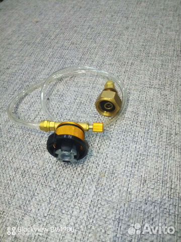 Адаптер переходник для заправки газового баллона