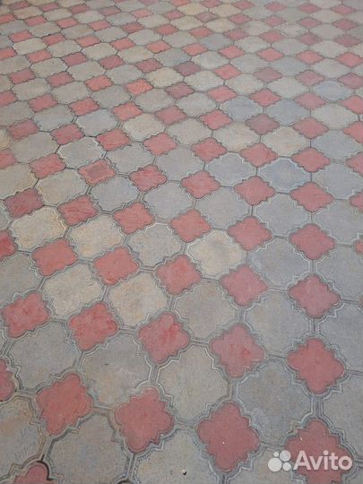 Тротуарная плитка бу