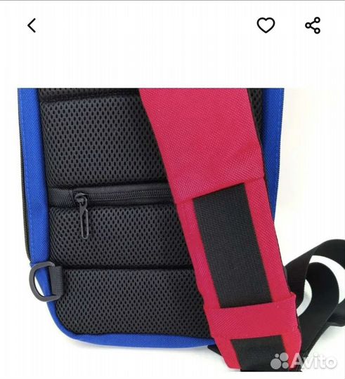 Рюкзак однолямочный унисекс с замком