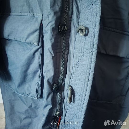 Пуховик зимний мужской длинный