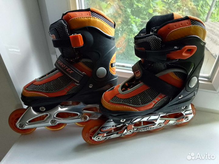 Роликовые коньки детские раздвижные