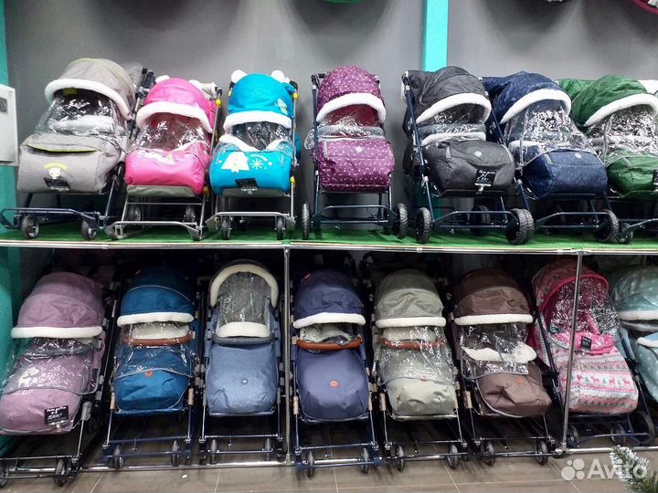 Санки коляска Nika оптом и розницу