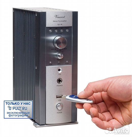 Предусилитель Vincent SA-96 black