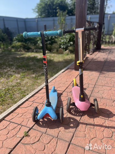 Самокат детский трехколесный