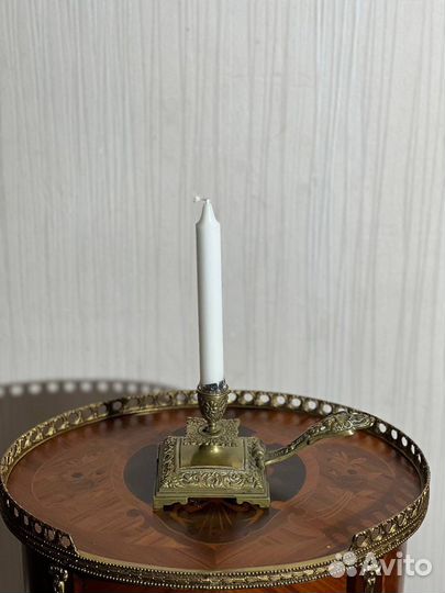 Антикварные, бронзовые подсвечники. Франция