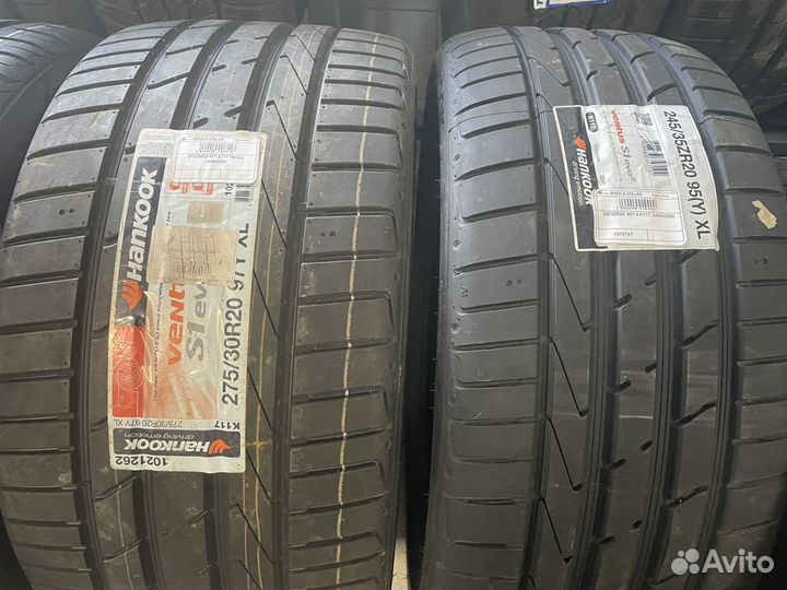 Hankook Ventus S1 Evo 2 K117 245/35 R20 и 275/30 R20
