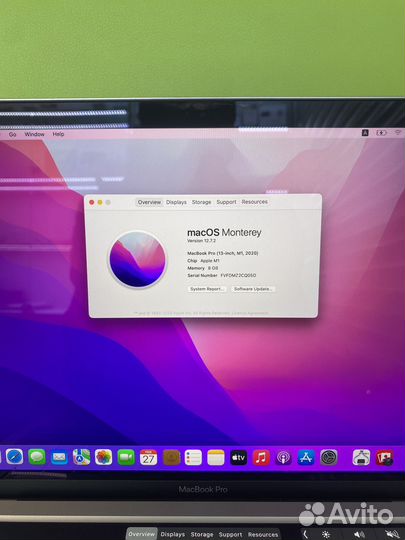 Apple MacBook Pro 13 м1 2020 8/256