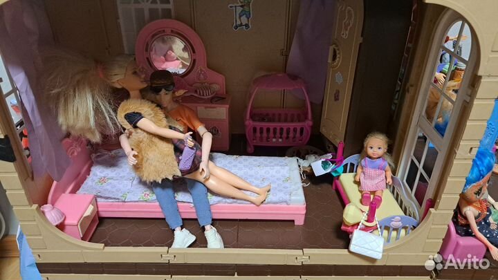 Домик для кукол барби