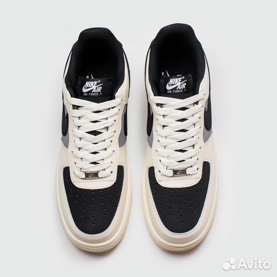 Кроссовки Nike Air Force 1 Low Cream / Black