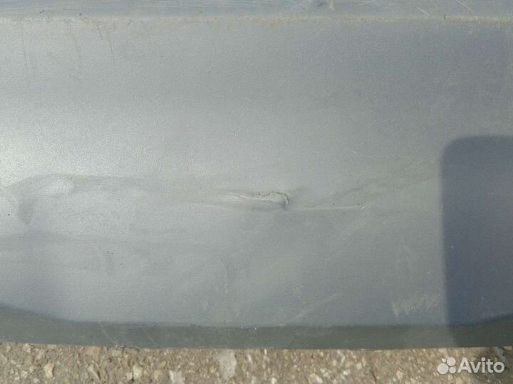 Накладка заднего бампера Hyundai Santa Fe 2018