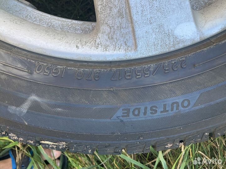 Колеса на audi A6 225 55 R17 4 шт