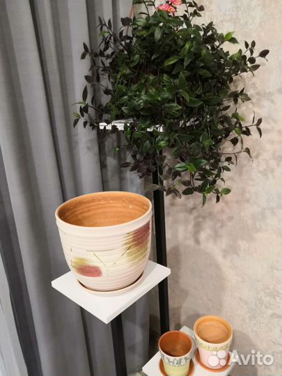Горшок для цветов керамика