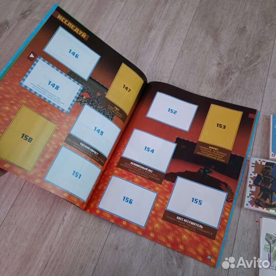 Panini Майнкрафт - альбом и 50 пакетиков