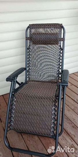 Кресло шезлонг новое